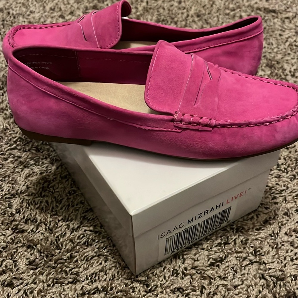 Isaac Mizrahi Live Pink Footwear